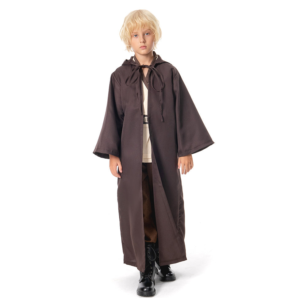 Kenobi Jedi Cosplay Costume for Kids – Star Wars Child Outfit Full Set | Halloween Costumes