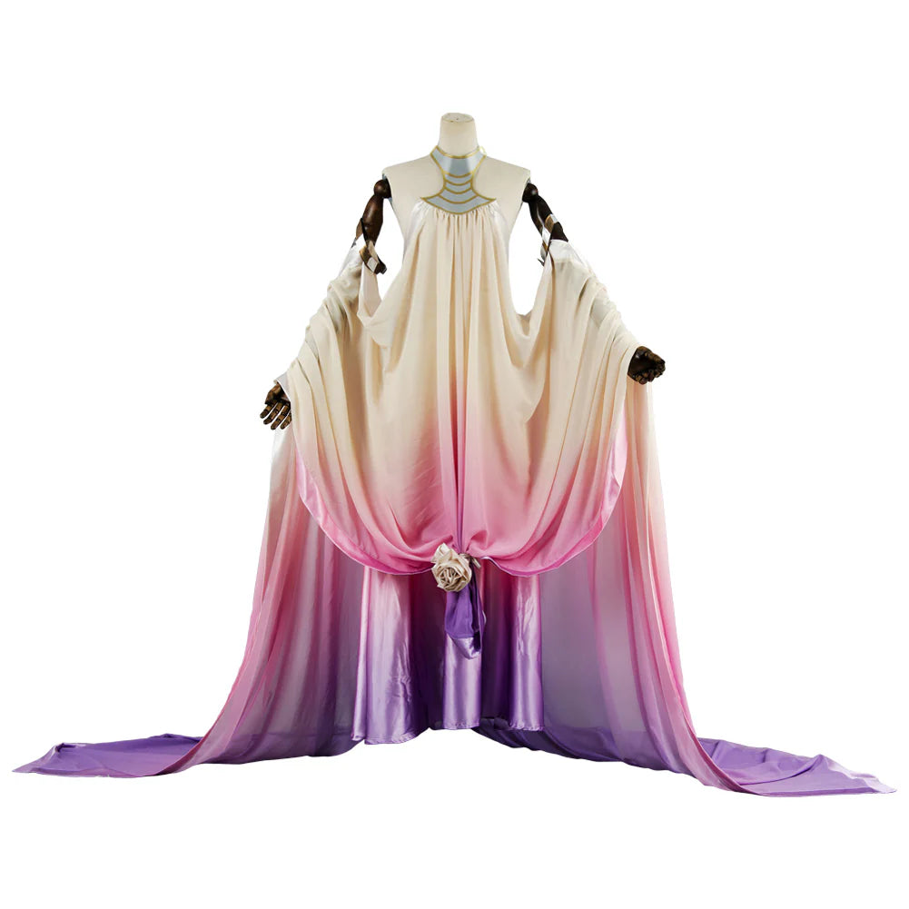 Padme Amidala Naberrie Lake Dress Cosplay Costume – Women’s & Kids Star Wars Halloween Outfit