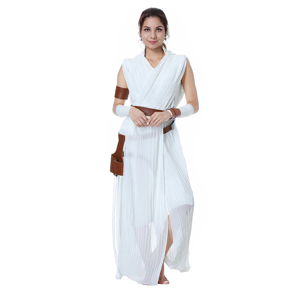 Rey Rise of Skywalker Cosplay Costume Outfit – Women’s Halloween Suit