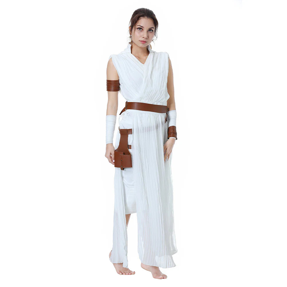 Rey Rise of Skywalker Cosplay Costume Outfit – Women’s Halloween Suit