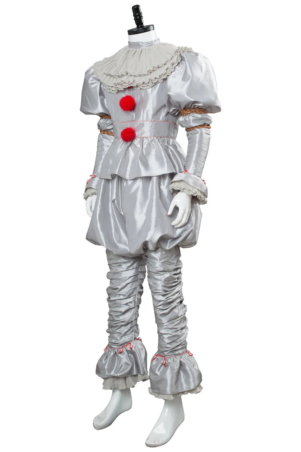 Pennywise Cosplay Costume with Shoes – IT 2 Halloween Outfit