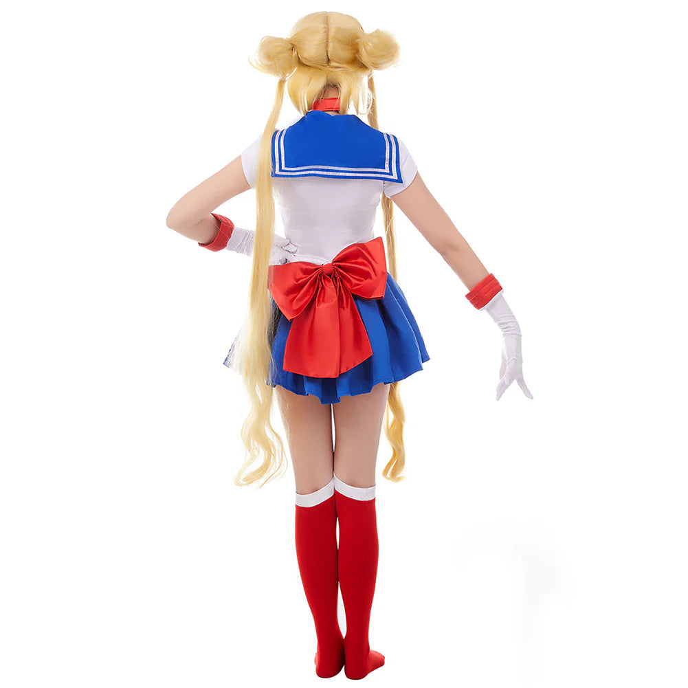 Sailor Moon Tsukino Usagi Cosplay Costume Dress – Women’s Halloween Outfit