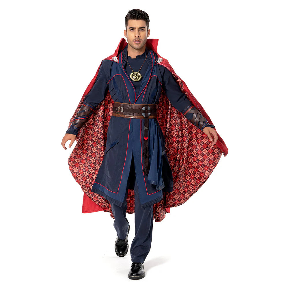 Doctor Strange Cosplay Costume Outfit with Cloak