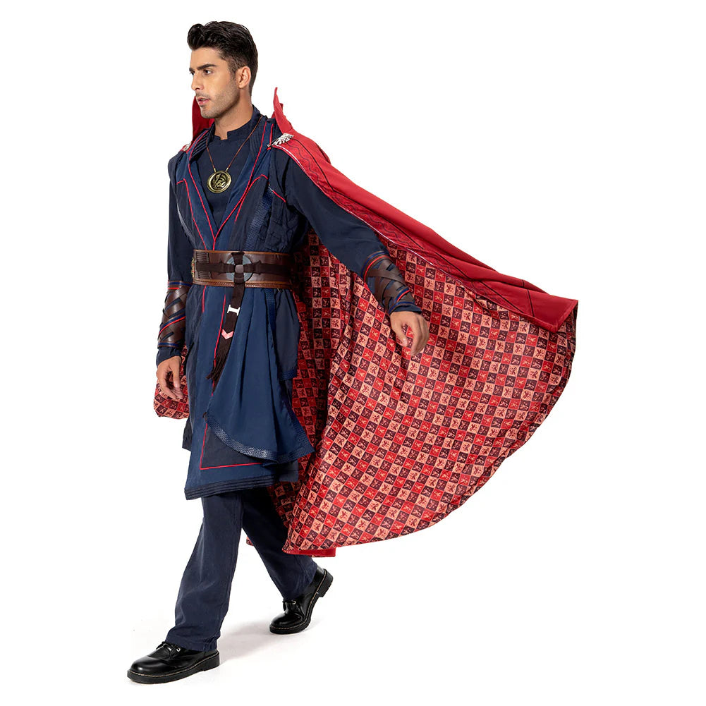 Doctor Strange Cosplay Costume Outfit with Cloak