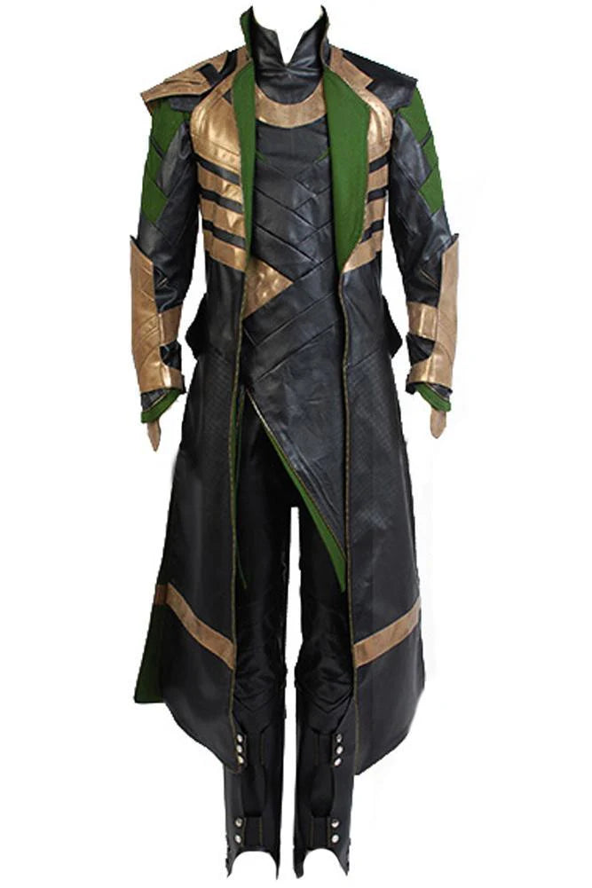 Loki Thor The Dark World Cosplay Costume Set
