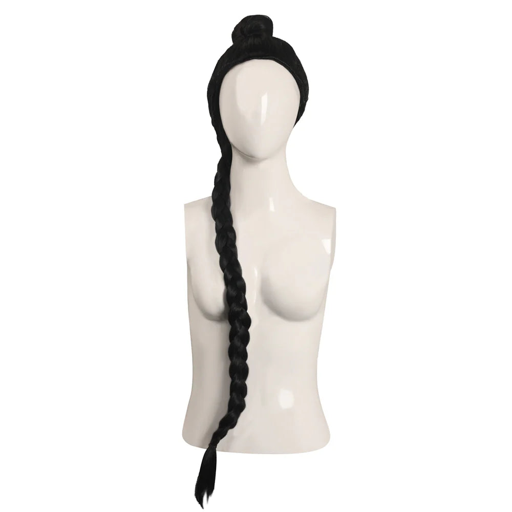 Princess Leia Slave Metal Bikini Cosplay Costume with Wig