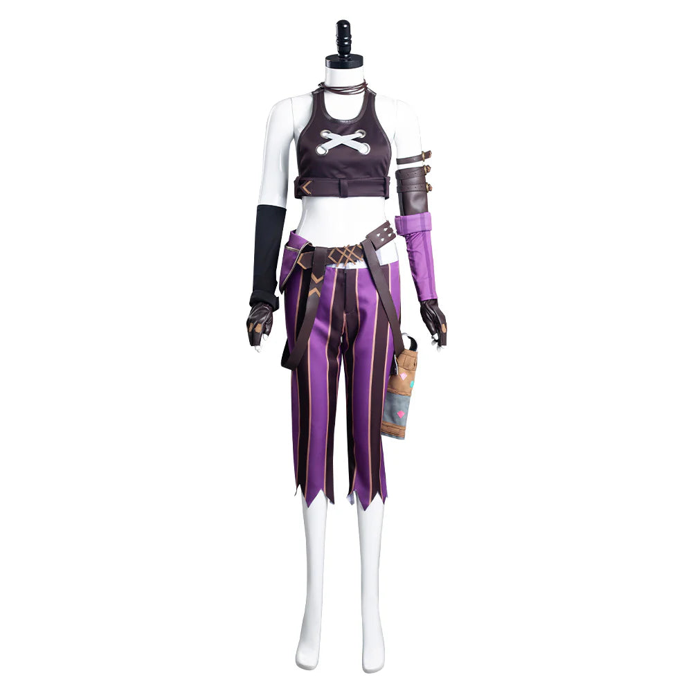 Jinx Arcane League of Legends Cosplay Costume Set
