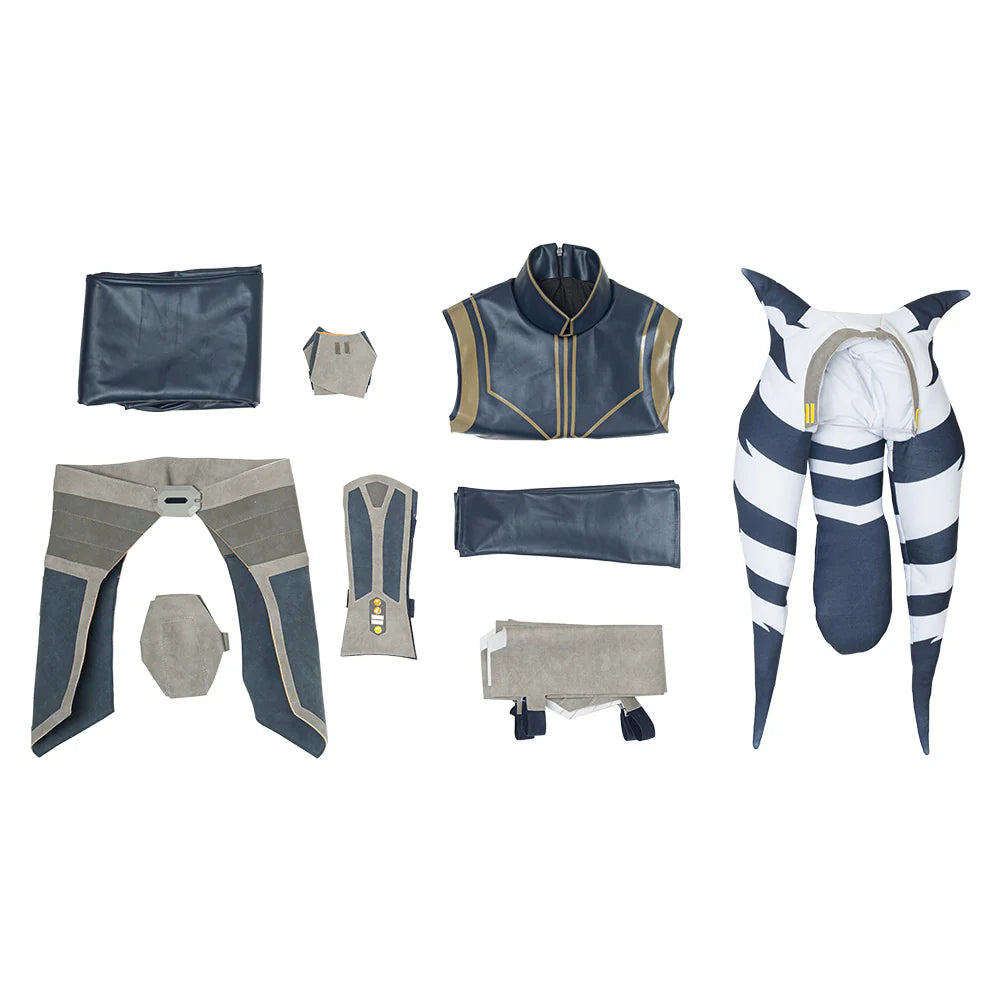 Ahsoka Tano Clone Wars Season 7 Cosplay Costume Set