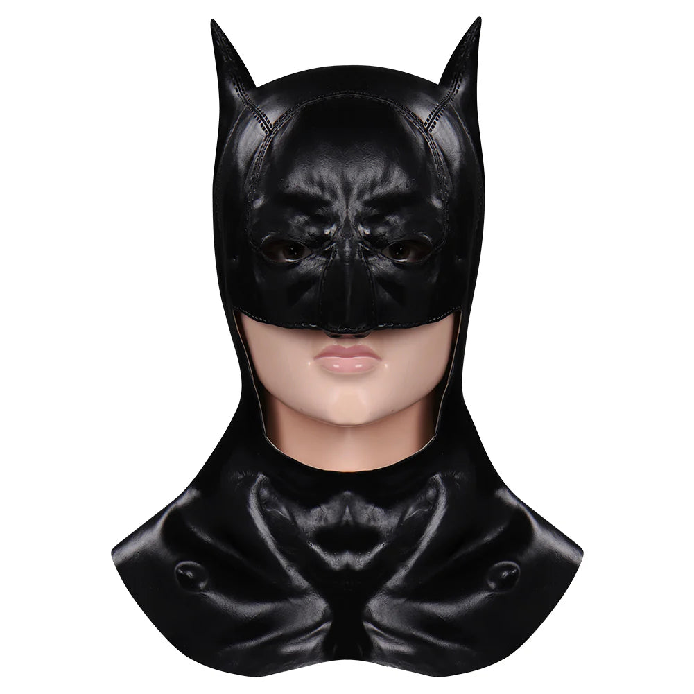 The Batman 2022 Latex Cosplay Mask for Adults
