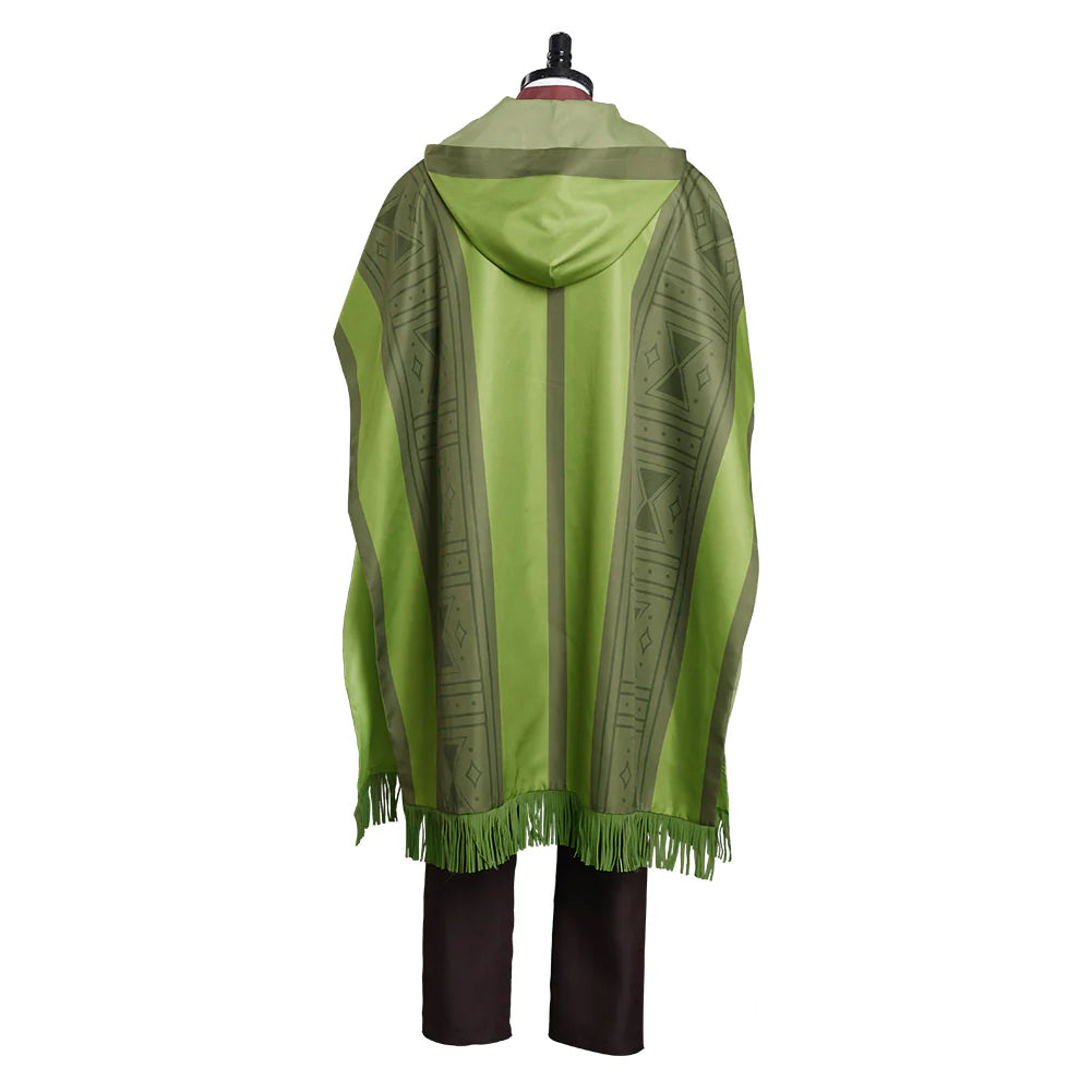 Bruno Madrigal Encanto Cosplay Cloak Costume Set