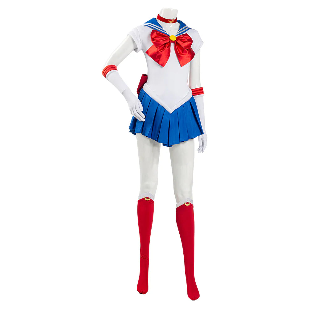 Sailor Moon Tsukino Usagi Cosplay Costume Dress – Women’s Halloween Outfit