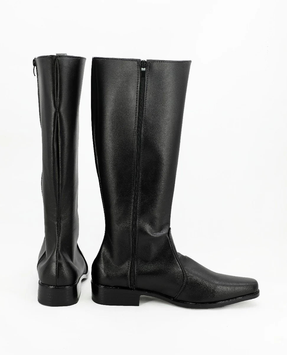 Darth Vader Star Wars Cosplay Faux Leather Boots