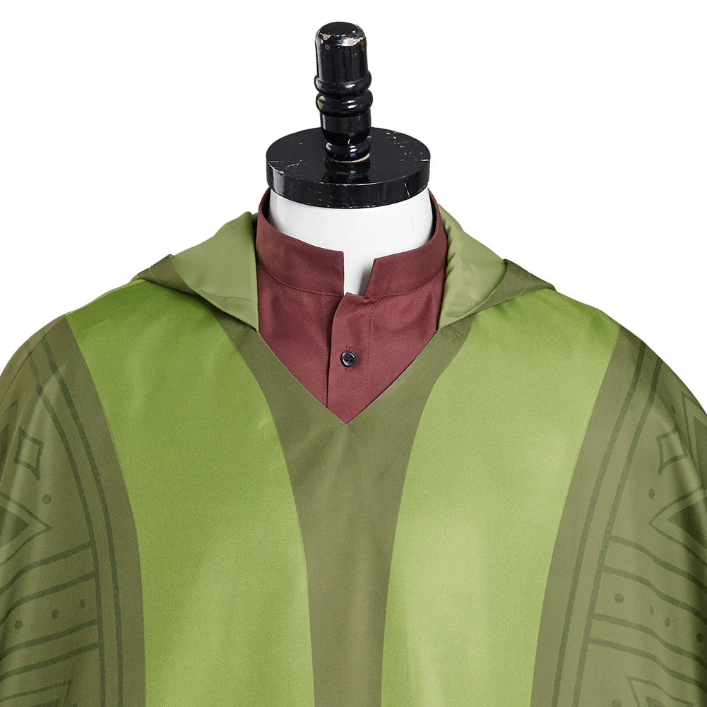 Bruno Madrigal Encanto Cosplay Cloak Costume Set