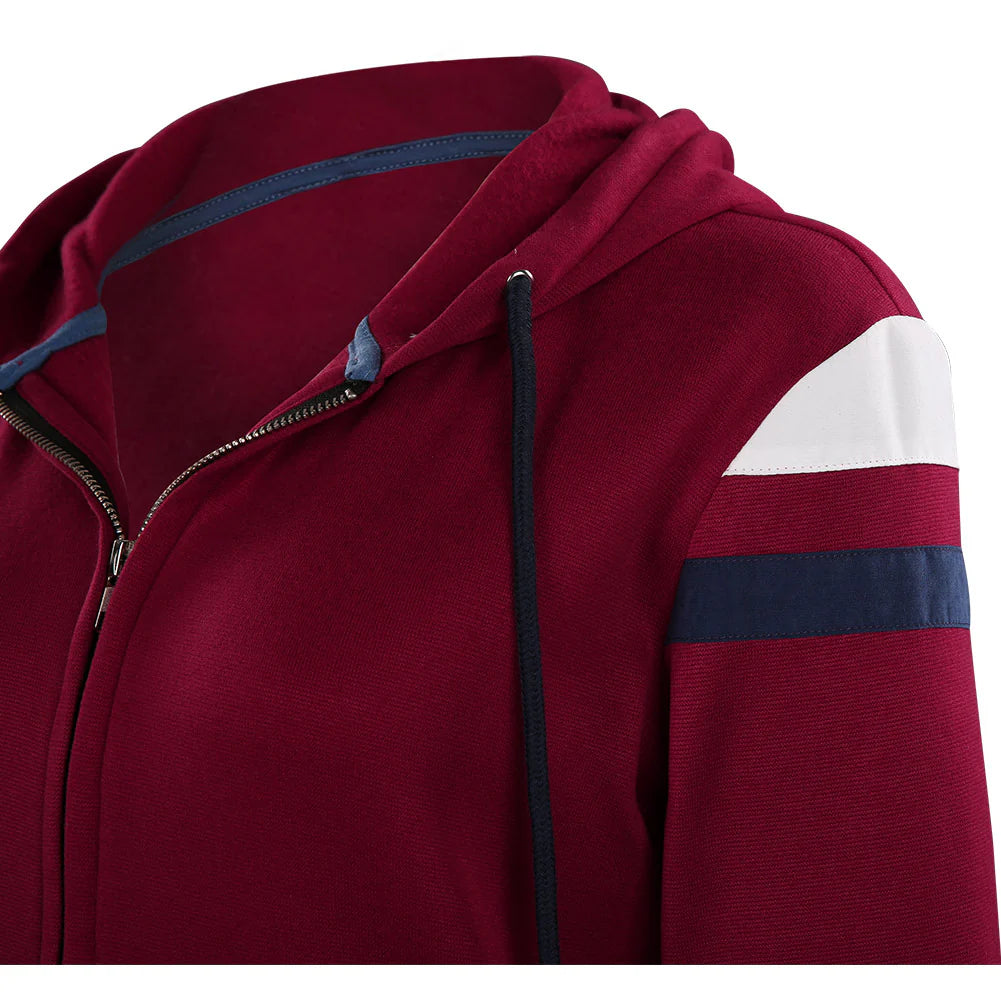 WandaVision Scarlet Witch Hoodie Cosplay Costume