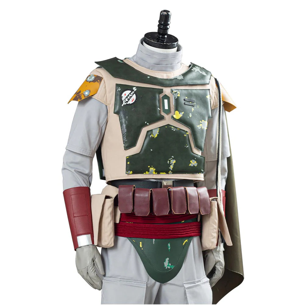 Boba Fett The Mandalorian Cosplay Costume for Men