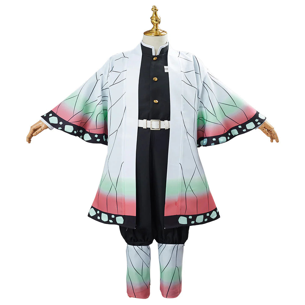 Kids Shinobu Kocho Demon Slayer Cosplay Costume Set