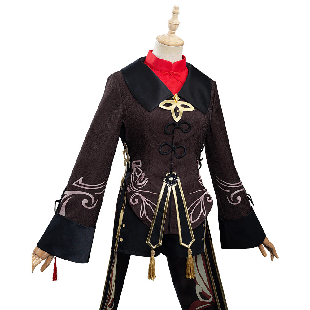 Hu Tao Genshin Impact Cosplay Costume Halloween Outfit
