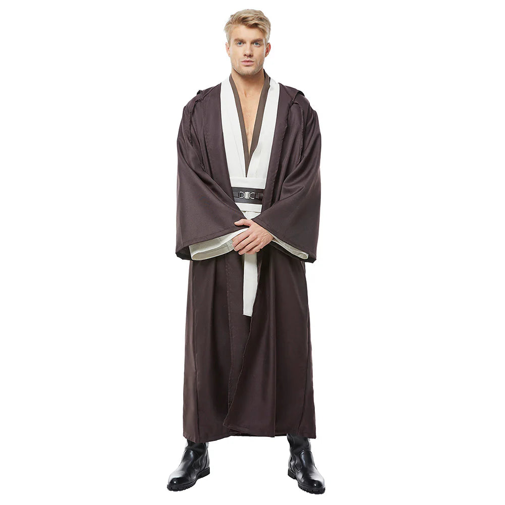 Kenobi Jedi Tunic Cosplay Costume Set – Custom-Made Halloween Outfit