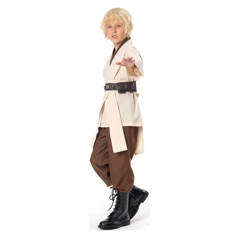 Kenobi Jedi Cosplay Costume for Kids – Star Wars Child Outfit Full Set | Halloween Costumes
