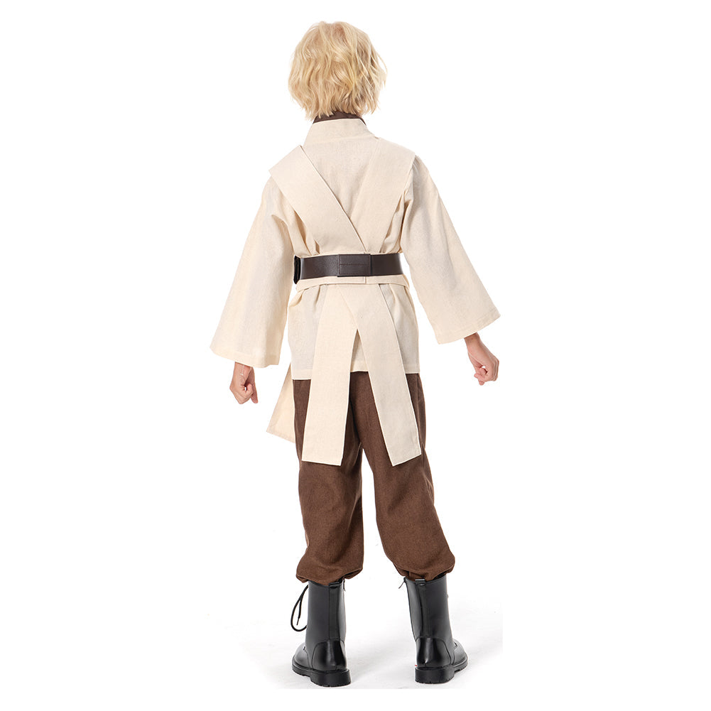 Kenobi Jedi Cosplay Costume for Kids – Star Wars Child Outfit Full Set | Halloween Costumes