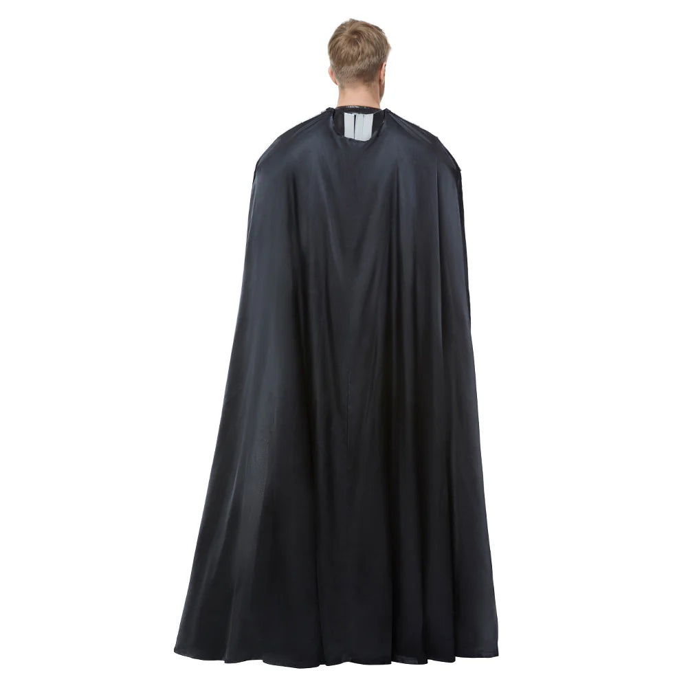 Darth Vader Cosplay Costume Suit with Cape for Adults