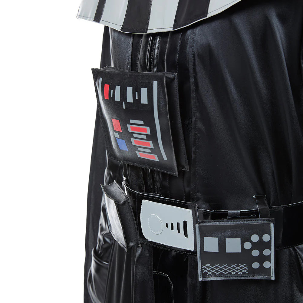 Darth Vader Cosplay Costume Suit with Cape for Adults
