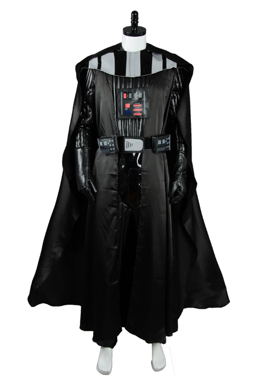 Darth Vader Cosplay Costume Suit with Cape for Adults