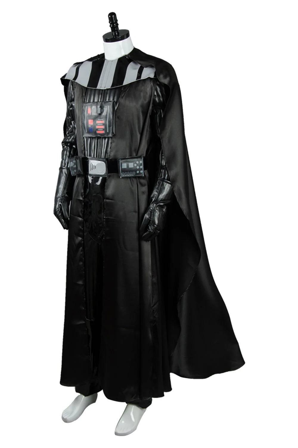 Darth Vader Cosplay Costume Suit with Cape for Adults