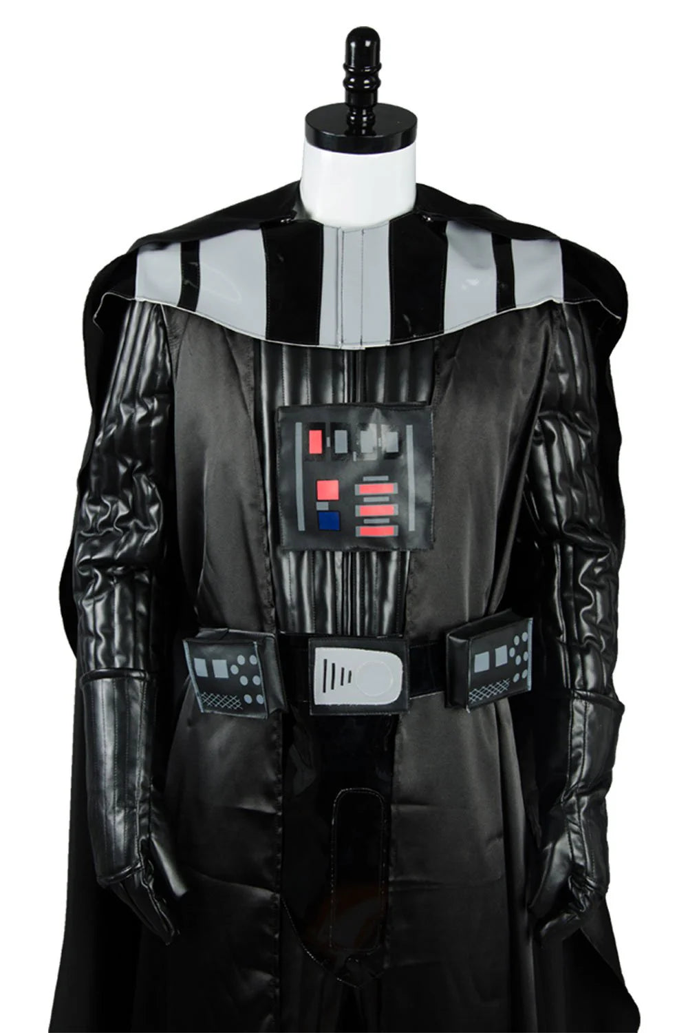 Darth Vader Cosplay Costume Suit with Cape for Adults