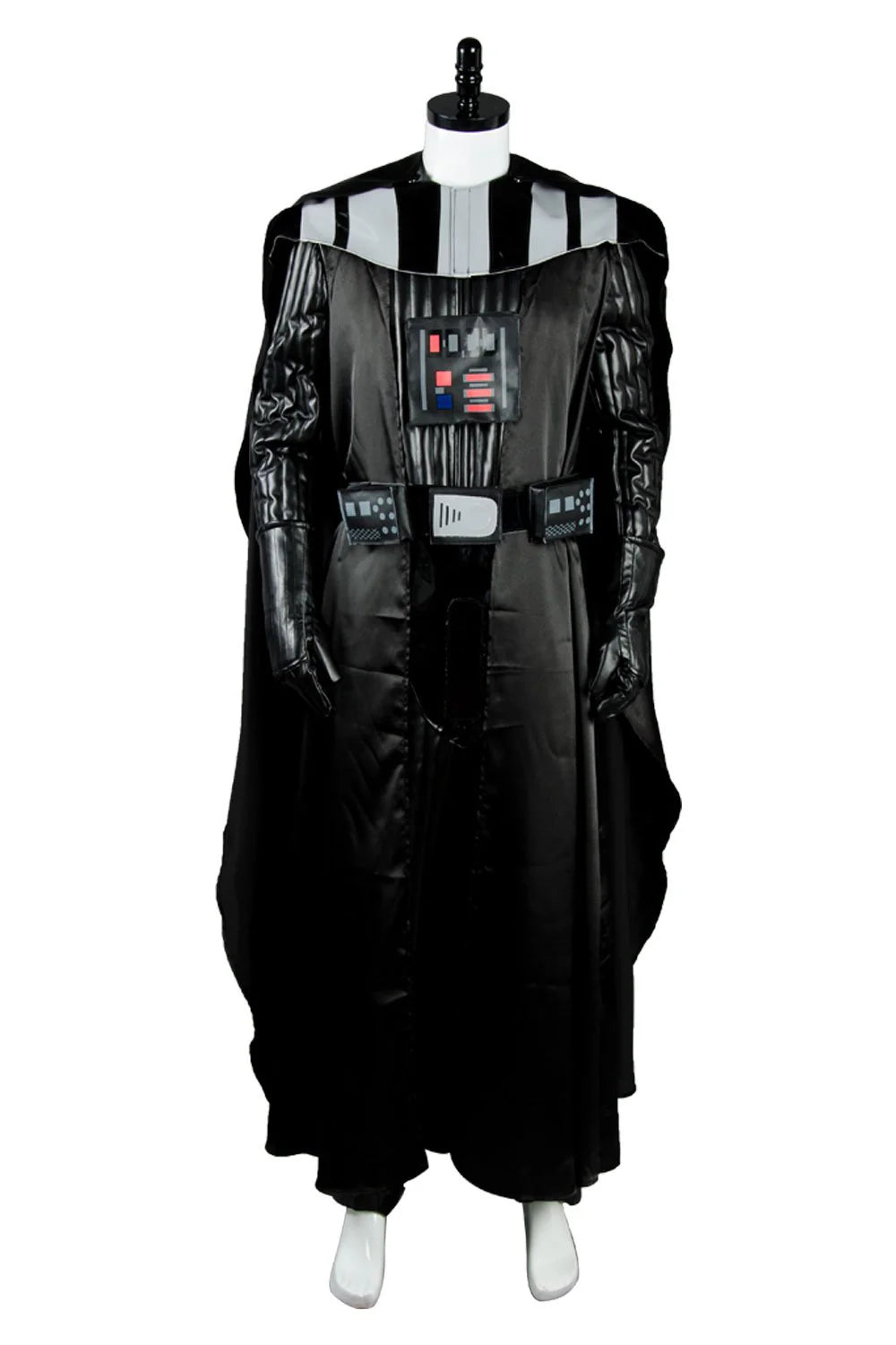 Darth Vader Cosplay Costume Suit with Cape for Adults