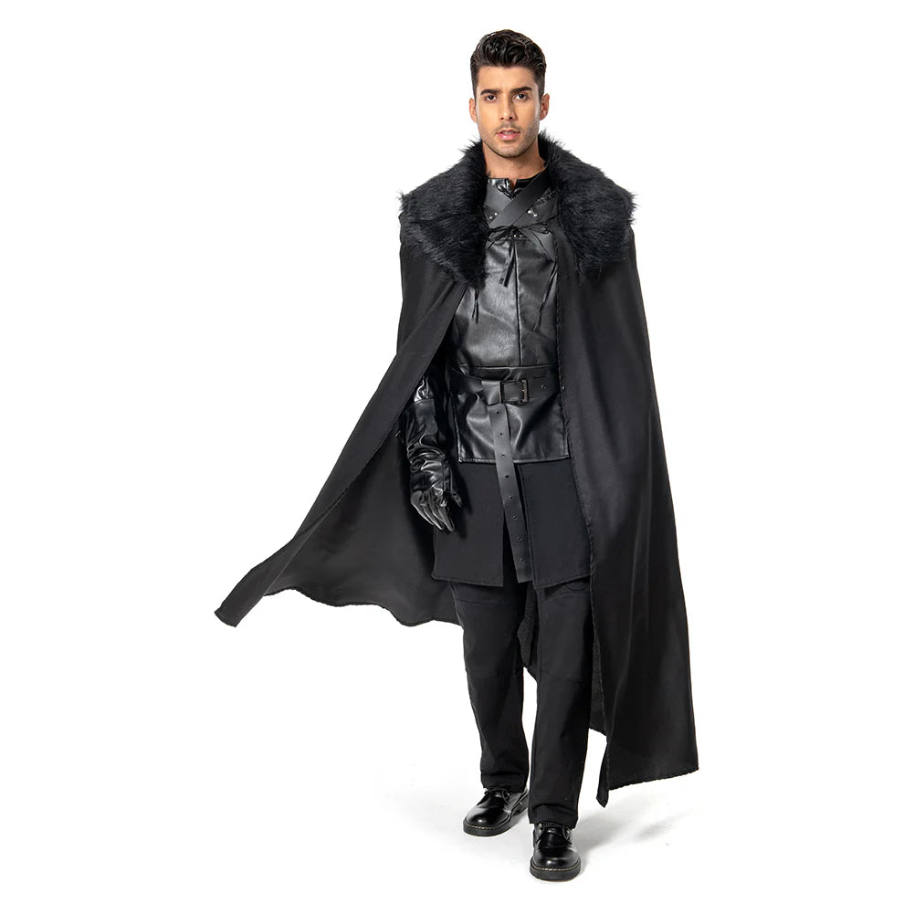 Jon Snow Game of Thrones Night’s Watch Cosplay Costume