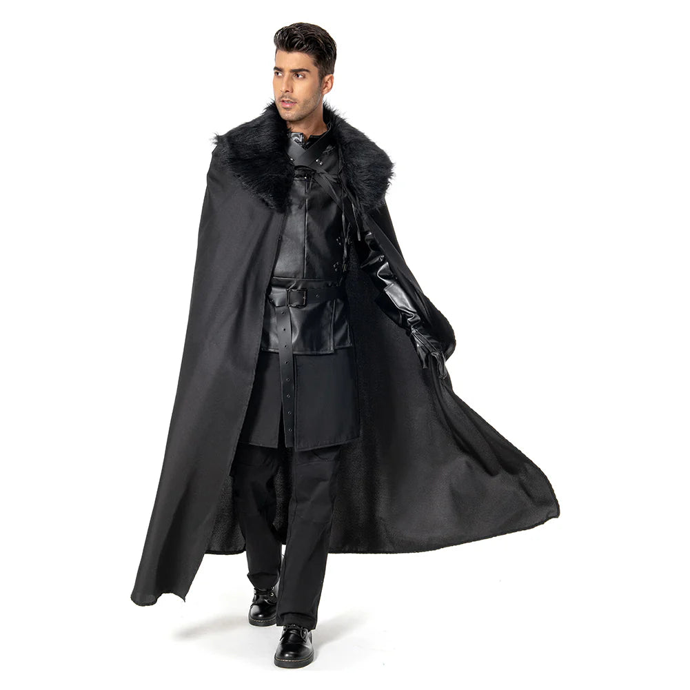Jon Snow Game of Thrones Night’s Watch Cosplay Costume