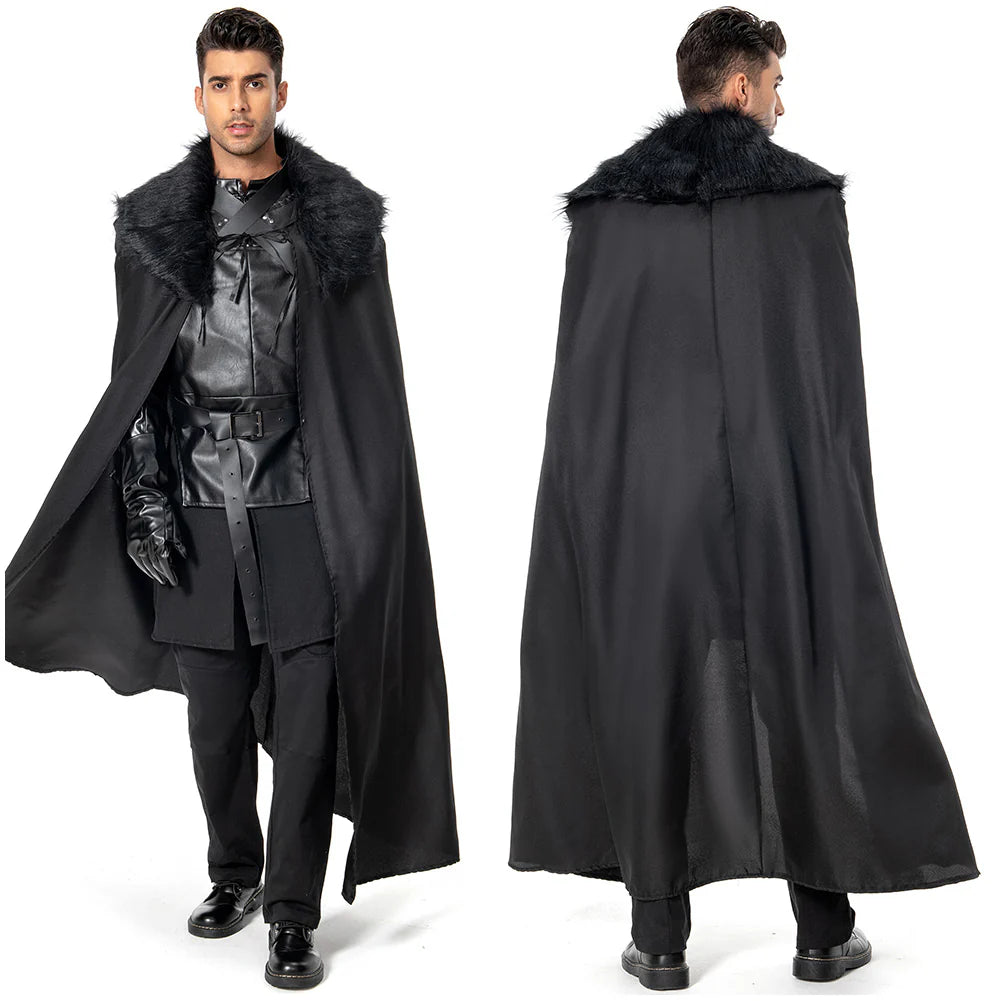 Jon Snow Game of Thrones Night’s Watch Cosplay Costume