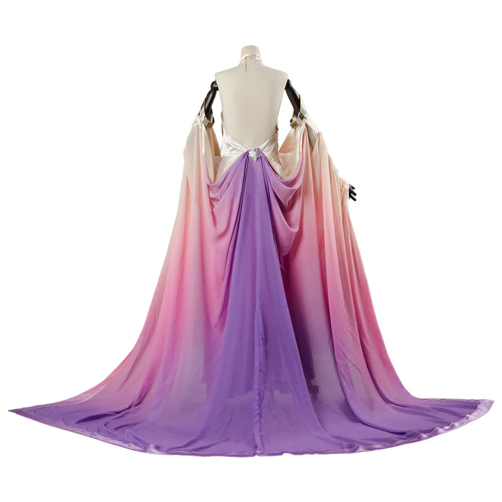 Padme Amidala Naberrie Lake Dress Cosplay Costume – Women’s & Kids Star Wars Halloween Outfit