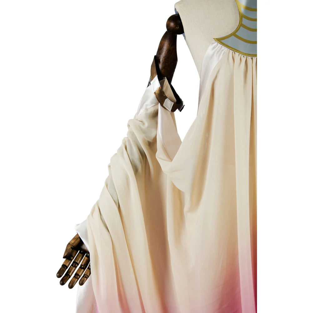 Padme Amidala Naberrie Lake Dress Cosplay Costume – Women’s & Kids Star Wars Halloween Outfit