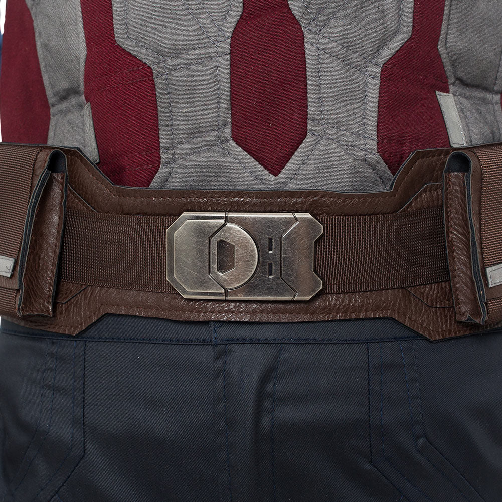Infinity War Steven Rogers Cosplay Costume Uniform Suit – Men’s Halloween Outfit