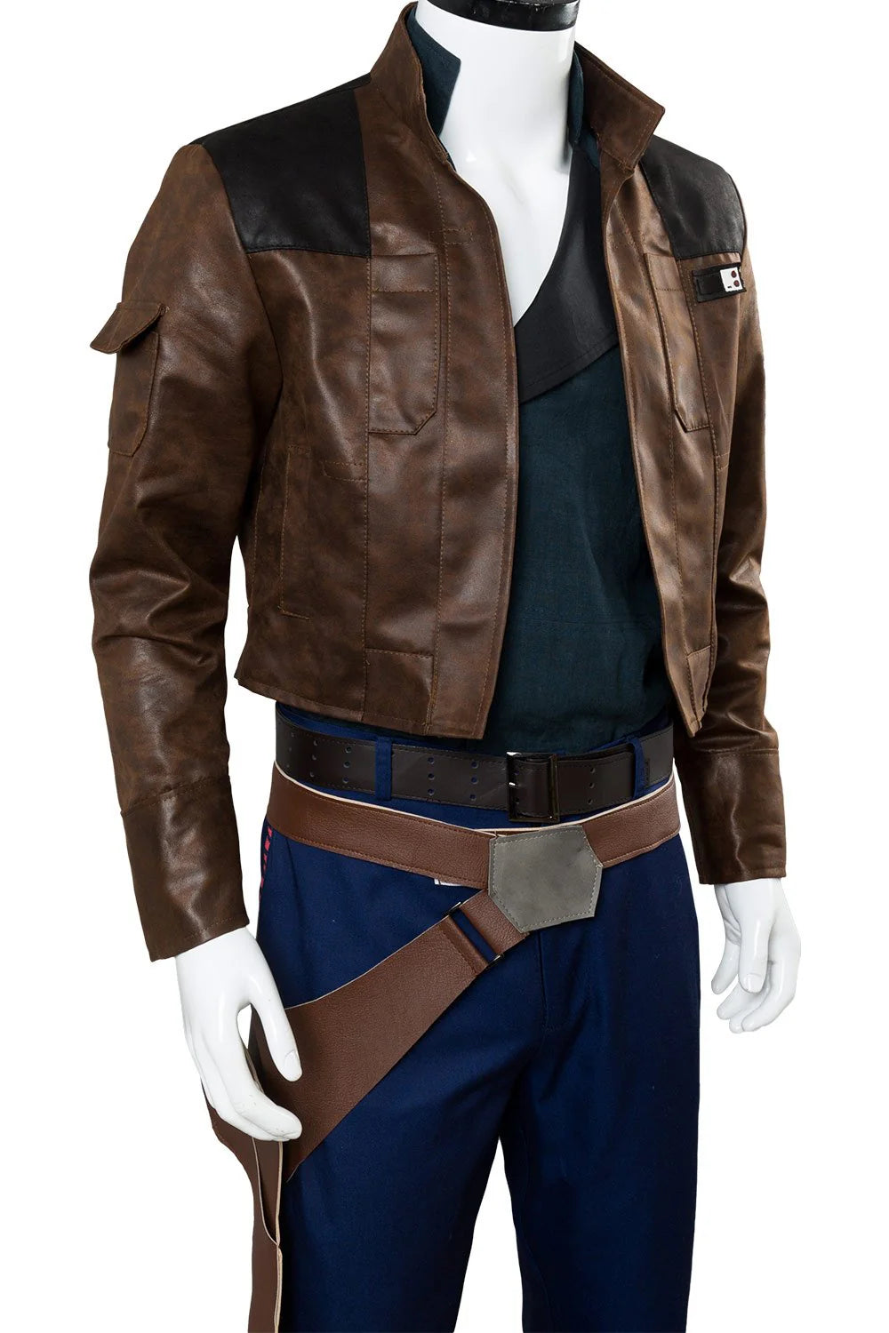 Han Solo Star Wars Cosplay Costume Jacket Outfit Set