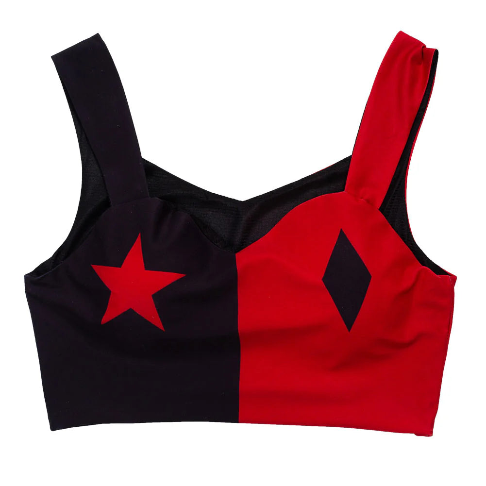 Harley Quinn 2019 Cartoon Cosplay Costume Set