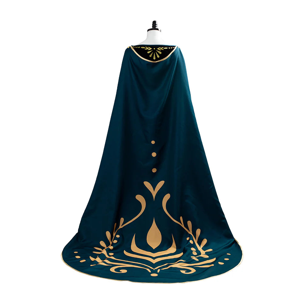 Queen Anna Frozen 2 Coronation Cosplay Gown Costume