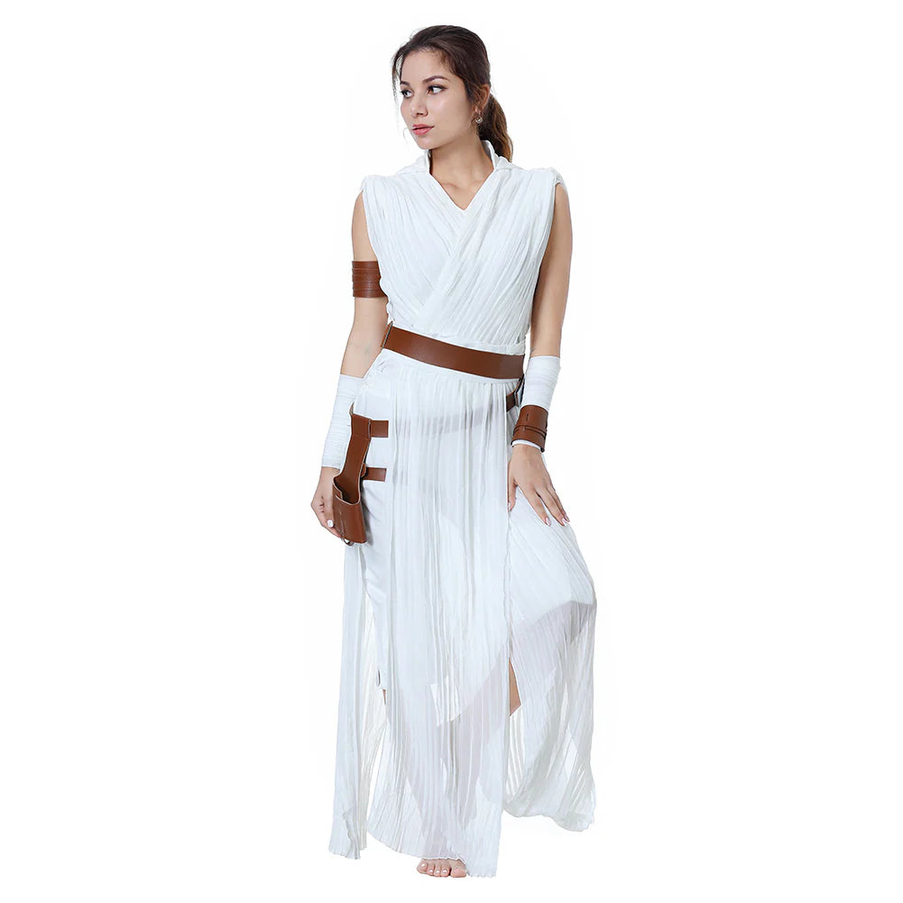 Rey Rise of Skywalker Cosplay Costume Outfit – Women’s Halloween Suit