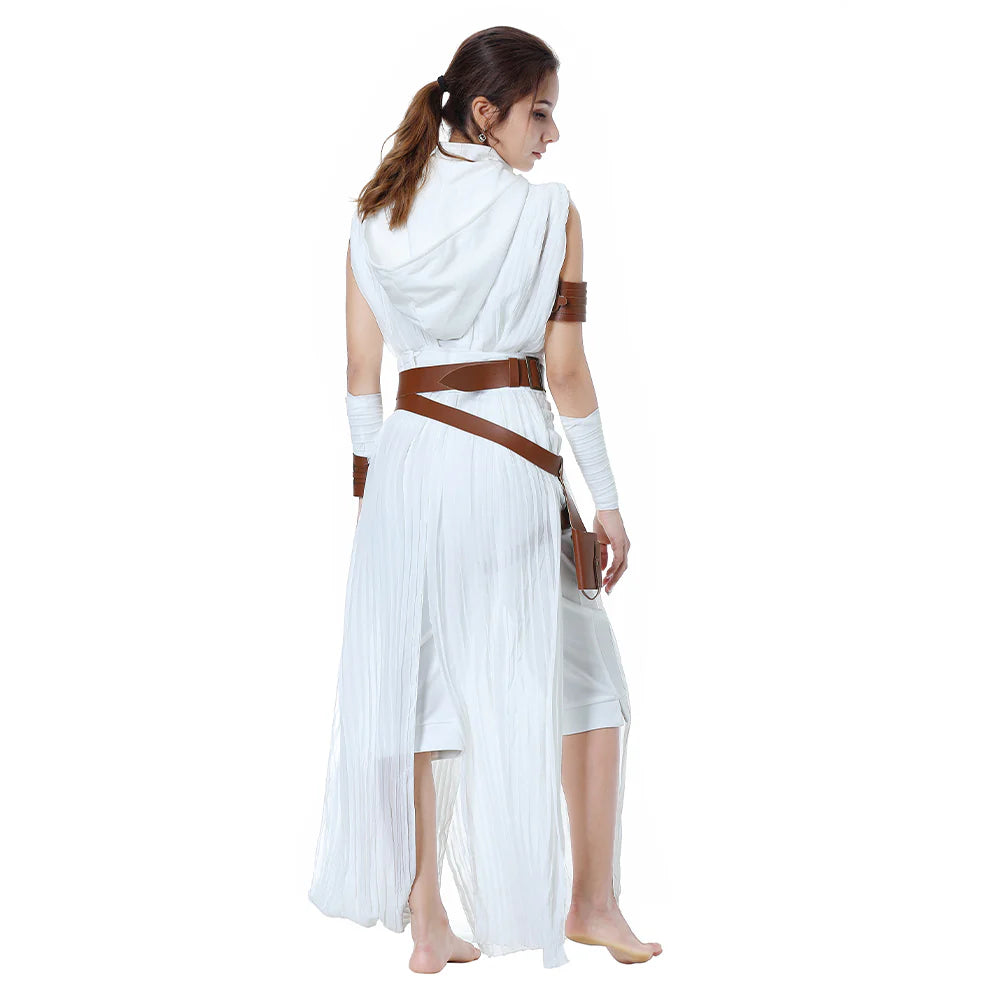 Rey Rise of Skywalker Cosplay Costume Outfit – Women’s Halloween Suit
