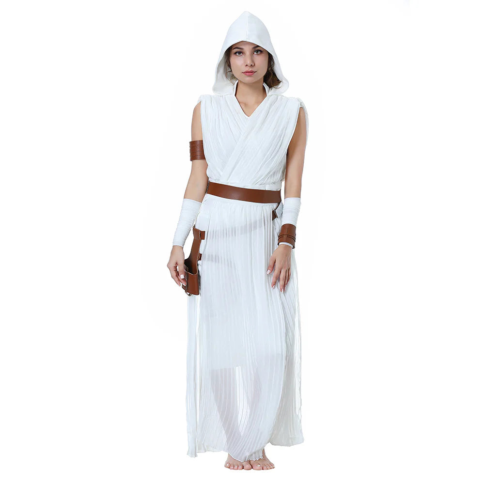 Rey Rise of Skywalker Cosplay Costume Outfit – Women’s Halloween Suit