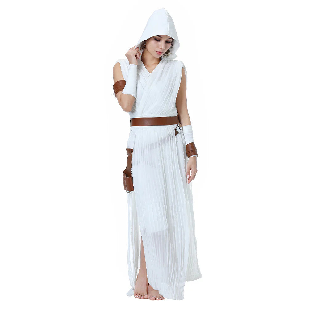 Rey Rise of Skywalker Cosplay Costume Outfit – Women’s Halloween Suit