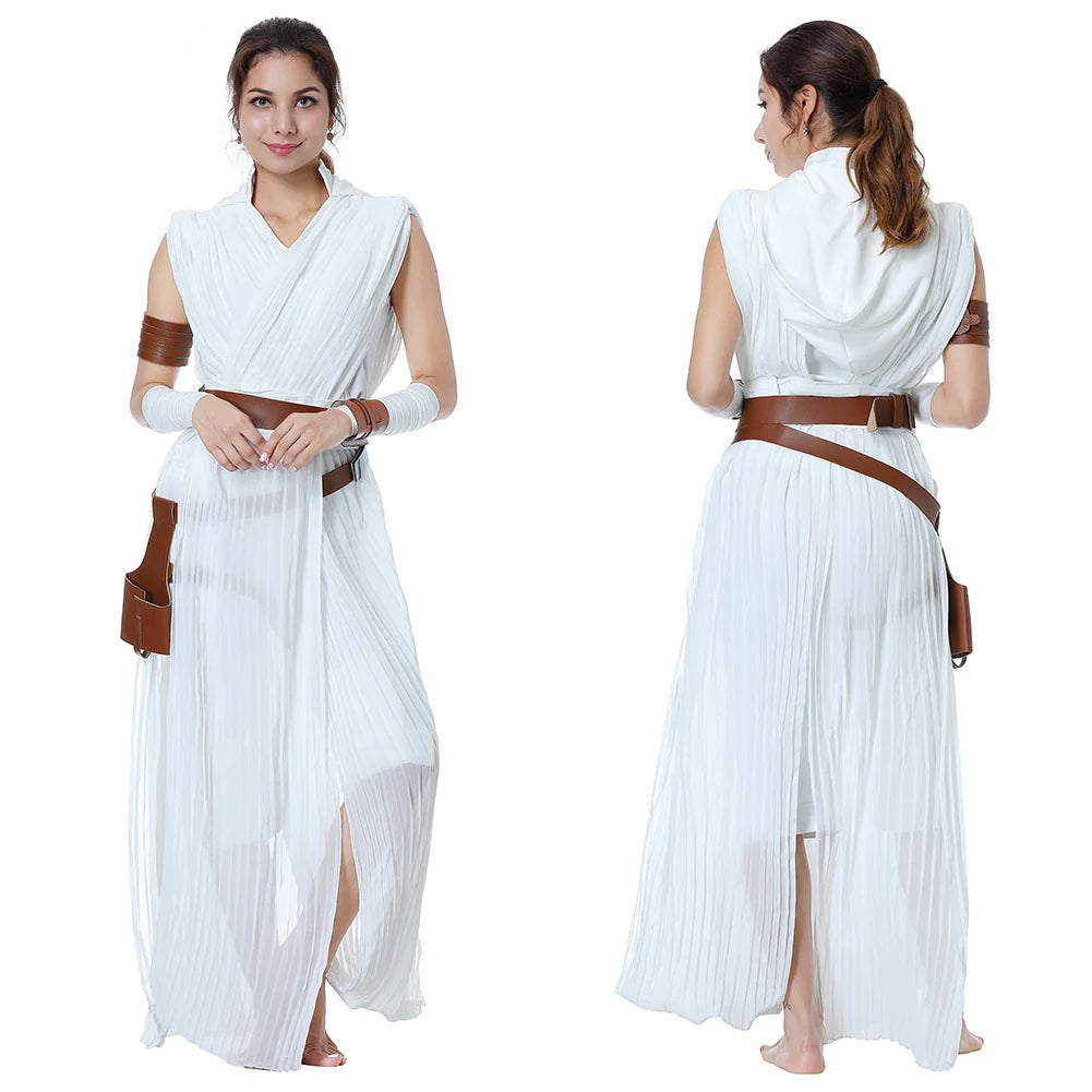 Rey Rise of Skywalker Cosplay Costume Outfit – Women’s Halloween Suit