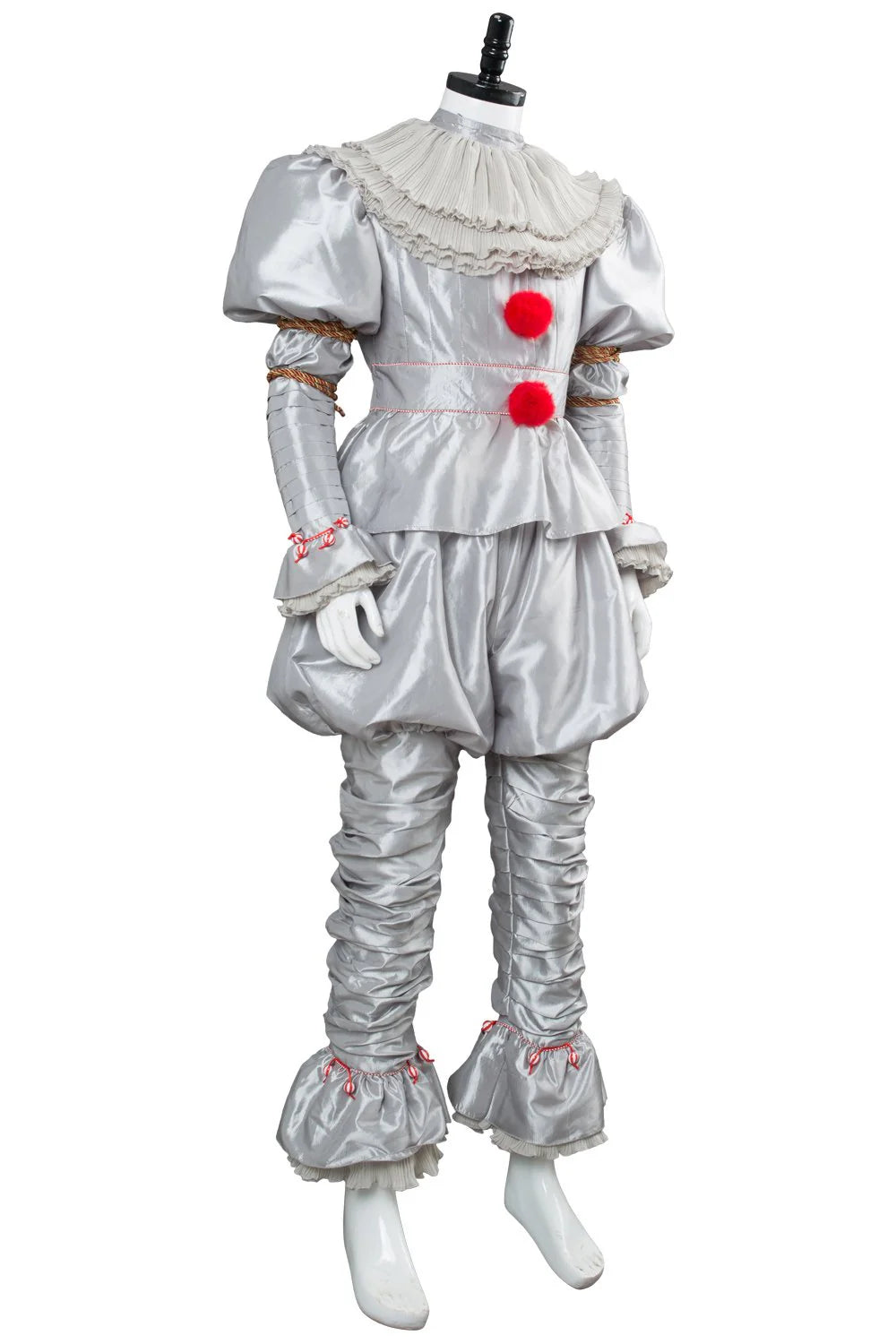 Pennywise Cosplay Costume with Shoes – IT 2 Halloween Outfit