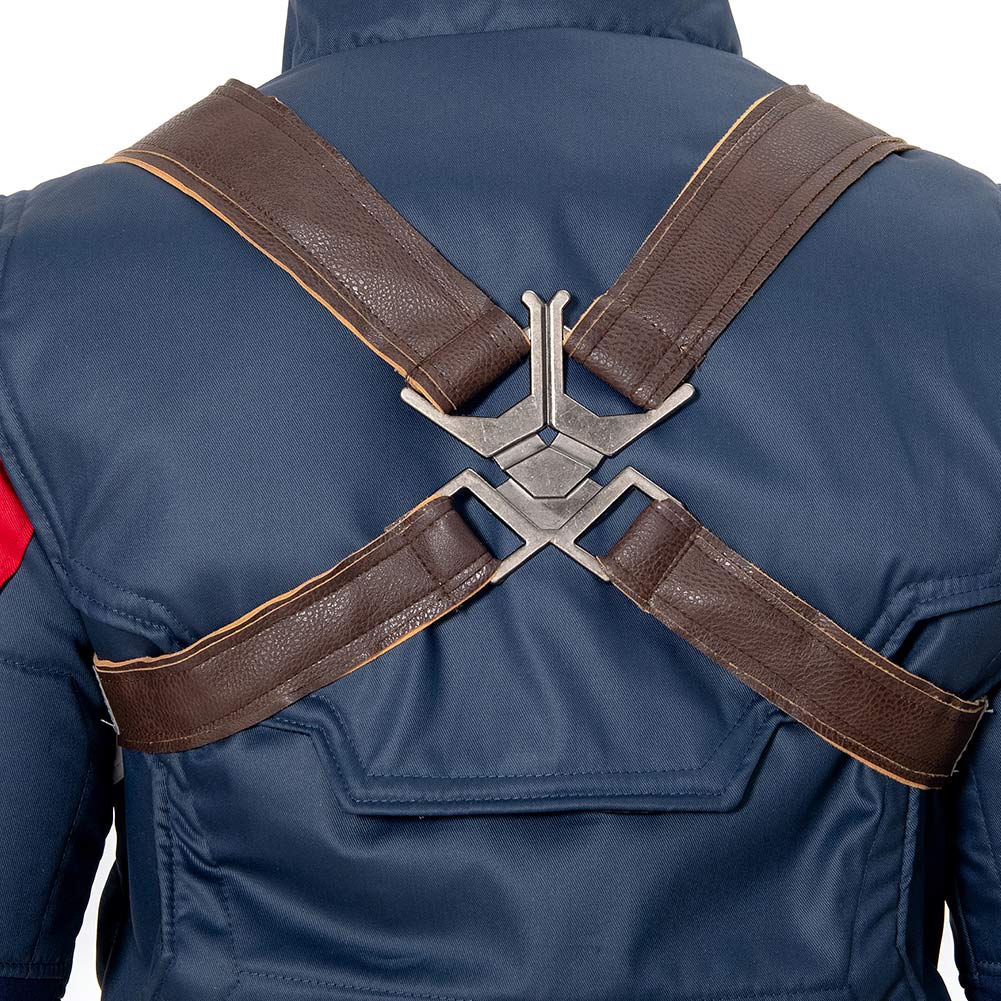 Captain America Endgame Cosplay Costume Suit for Adults