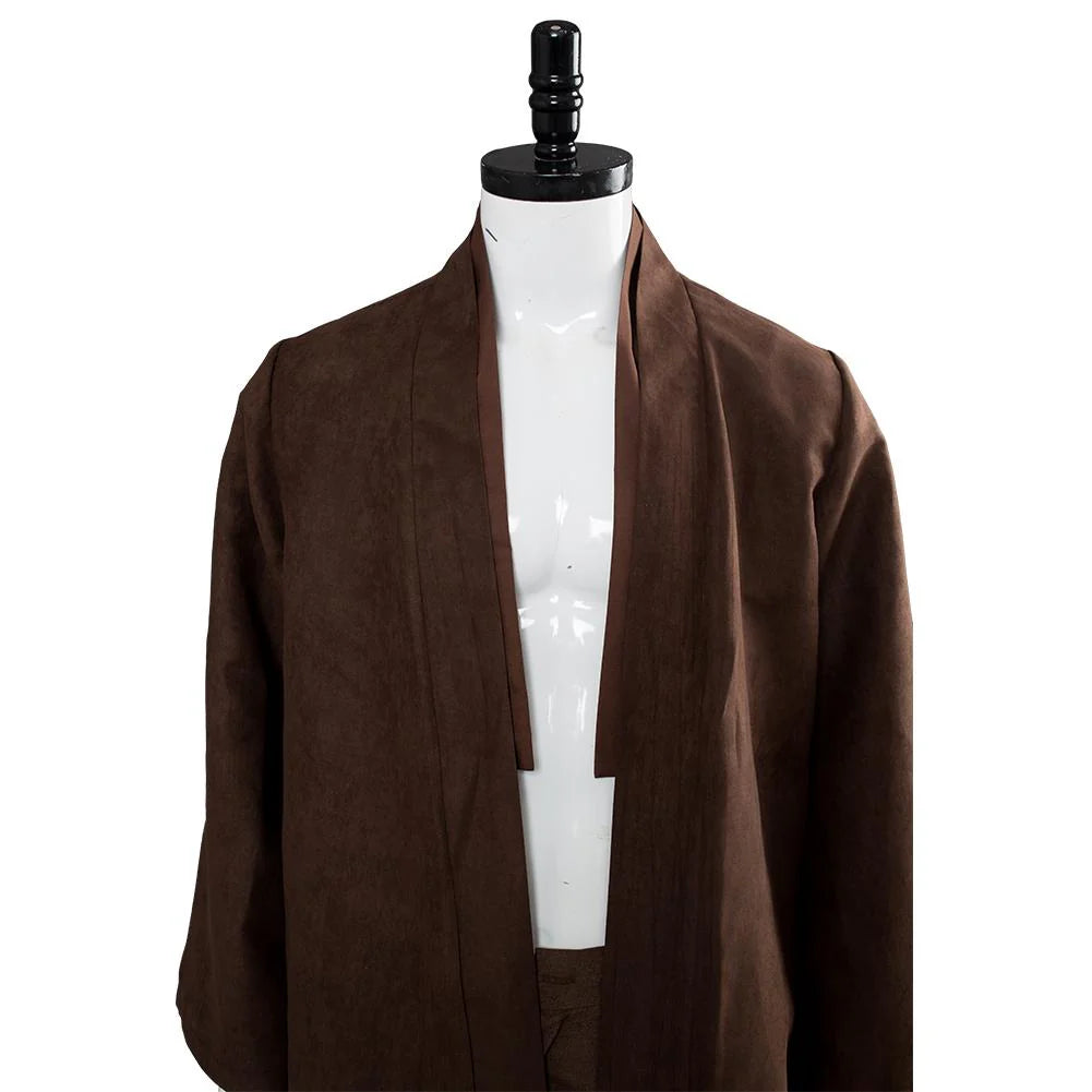 Anakin Skywalker Brown Cosplay Costume Outfit Set