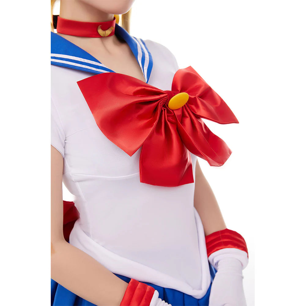 Sailor Moon Tsukino Usagi Cosplay Costume Dress – Women’s Halloween Outfit