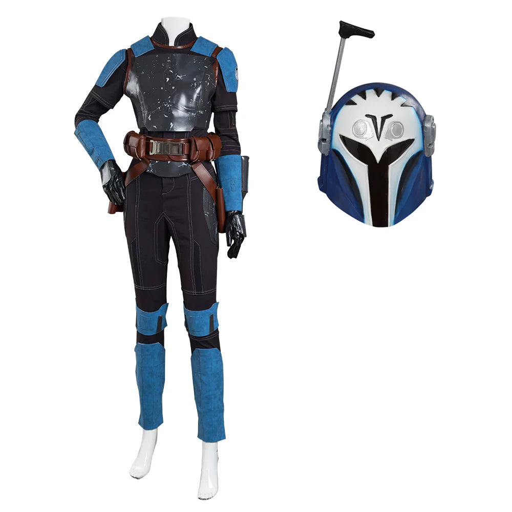 Bo-Katan Kryze Mandalorian Cosplay Costume with Mask