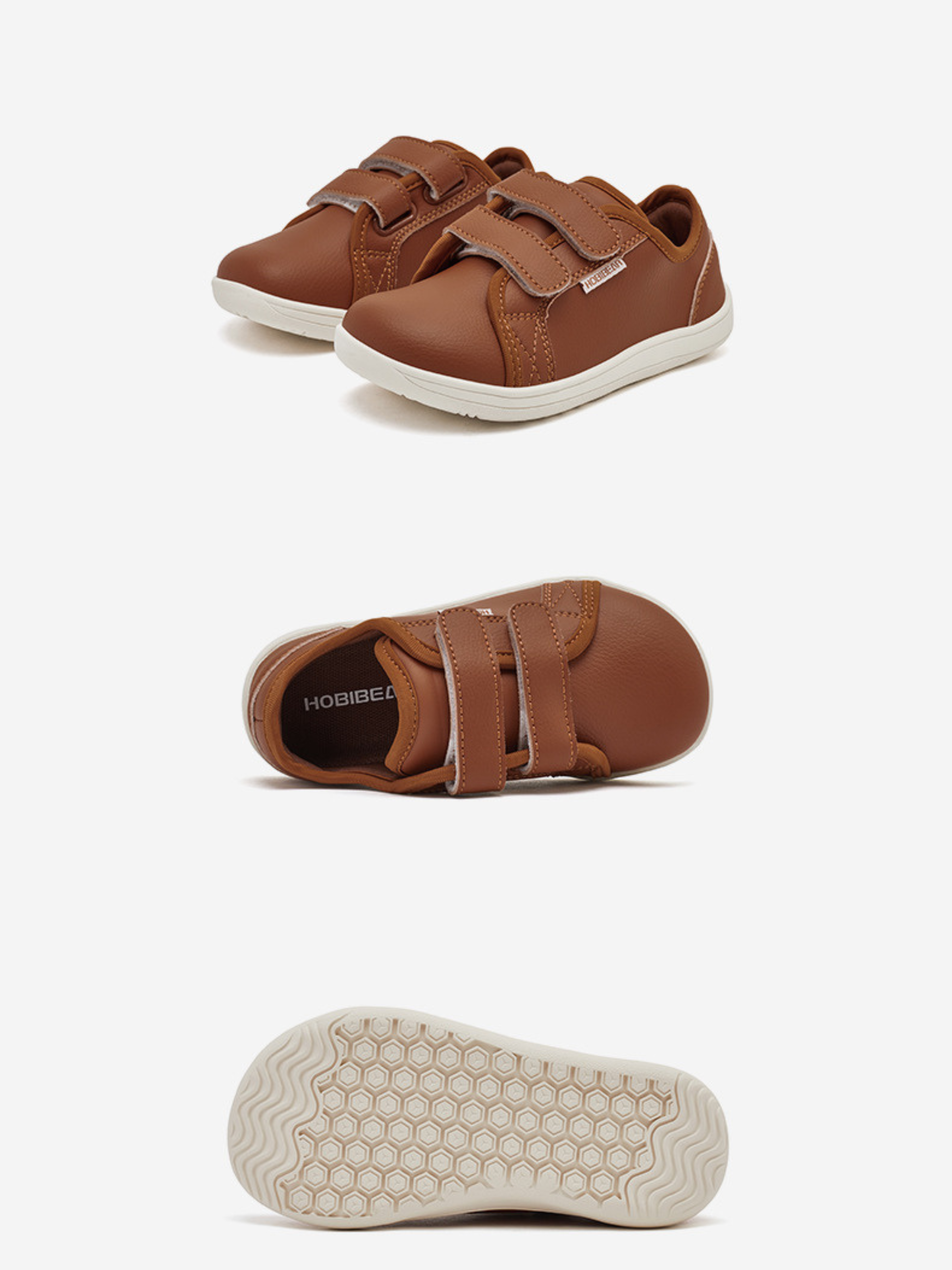 Wide Toe Leather Shoes for Boys and Girls | Spring & Autumn Casual Wear